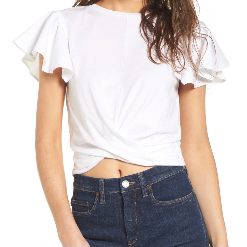 BP Flutter Sleeve Top